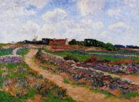 Moret, Henri - A Path in Clohars, Finistere